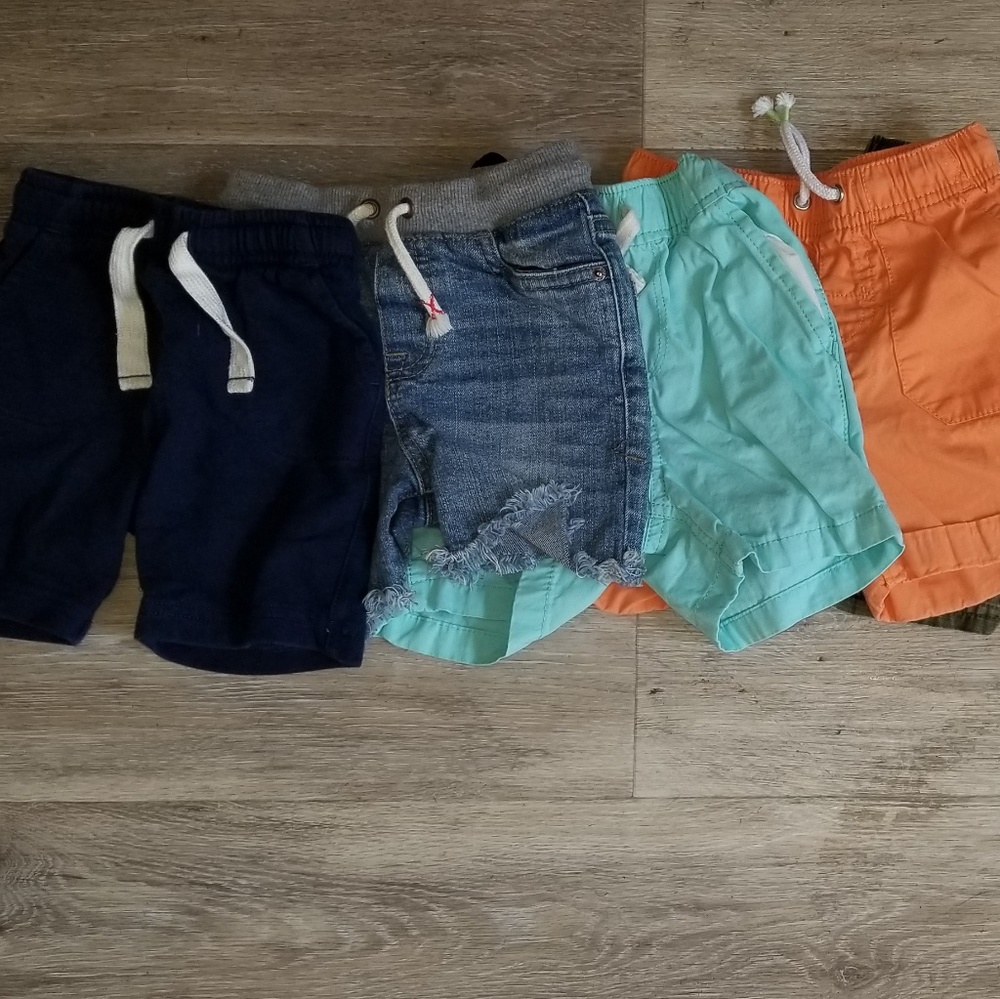 Baby boy shorts (lot)